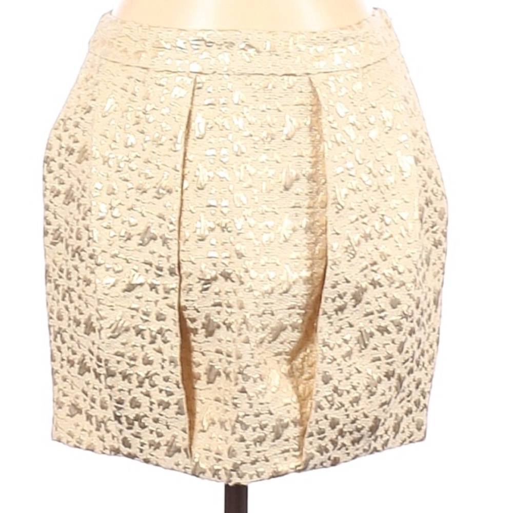 Moschino Silk/Wool Mini Skirt-GUC